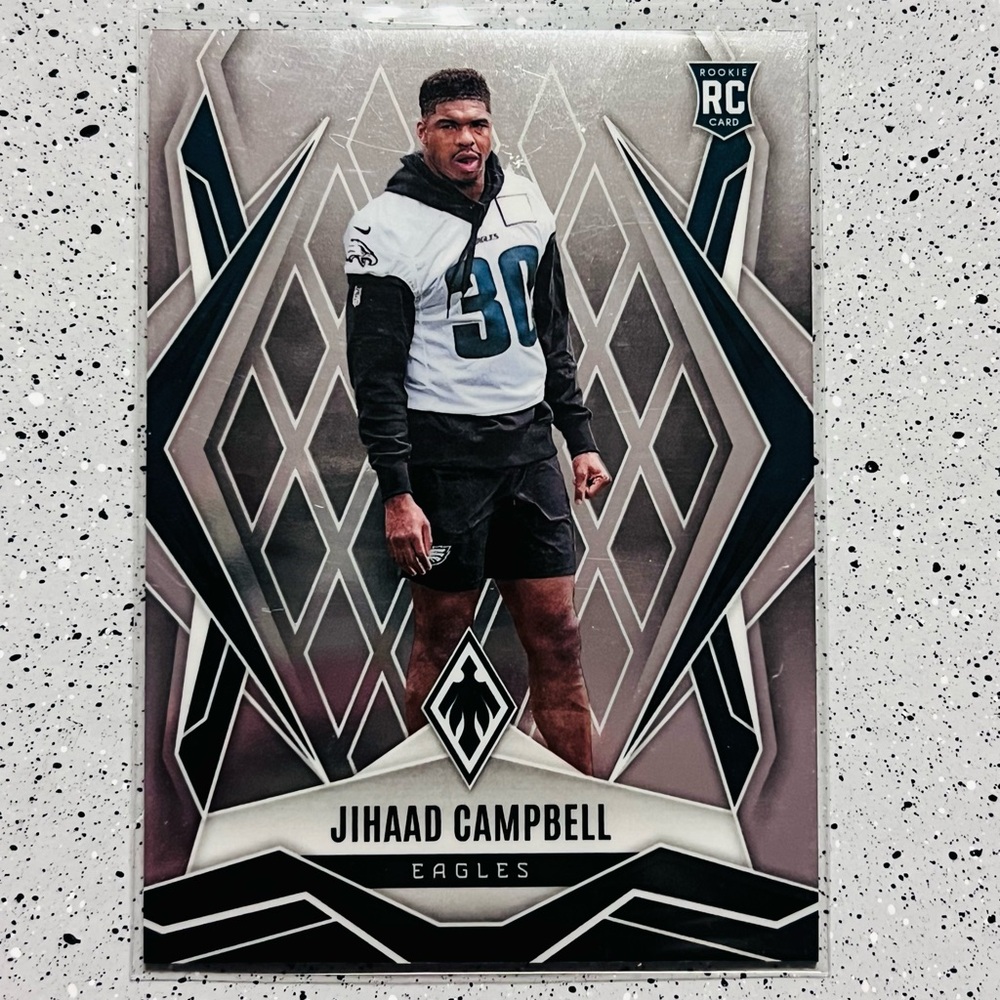 2025 Panini Phoenix - Rookies Jihaad Campbell #235 (RC) Philadelphia Eagles NM💎 - Picture 2 of 4